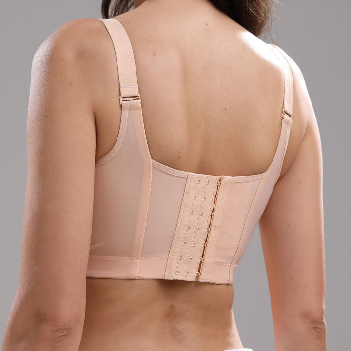 Button Full Cup Plus Size Bra Without Wire - Brauthentic