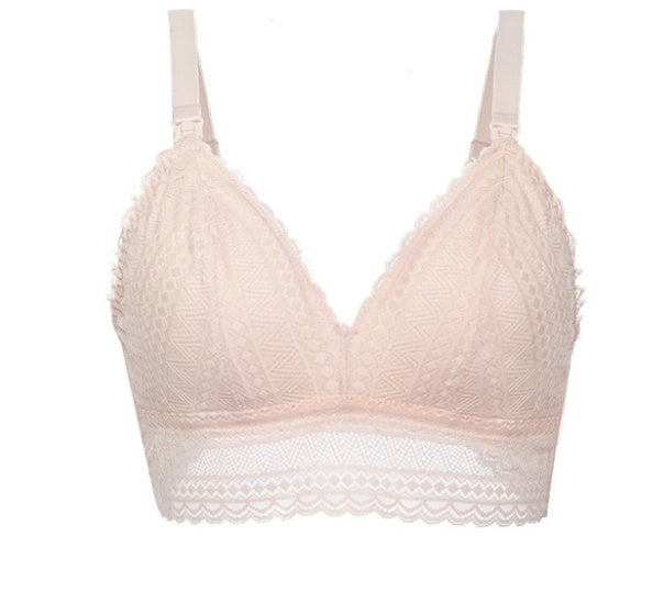 Maternity Cotton Lace Bra - Brauthentic