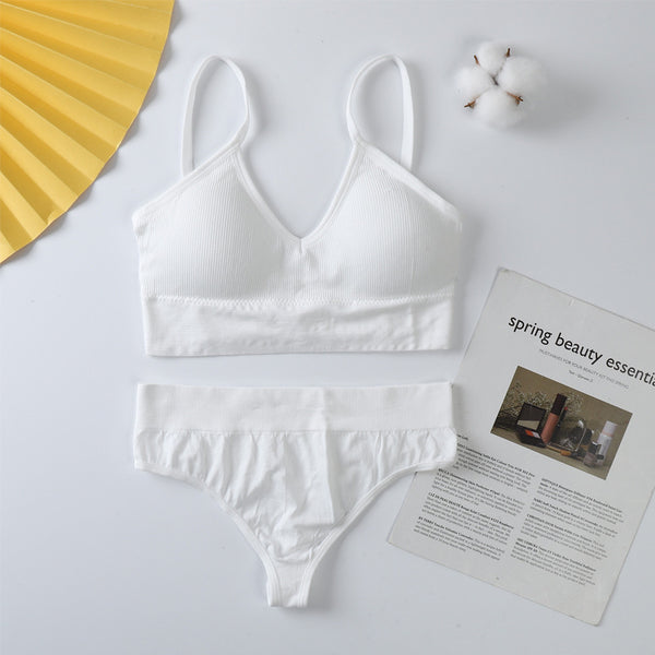 Push-Up Sports Bra & G-String Lingerie Set - Brauthentic