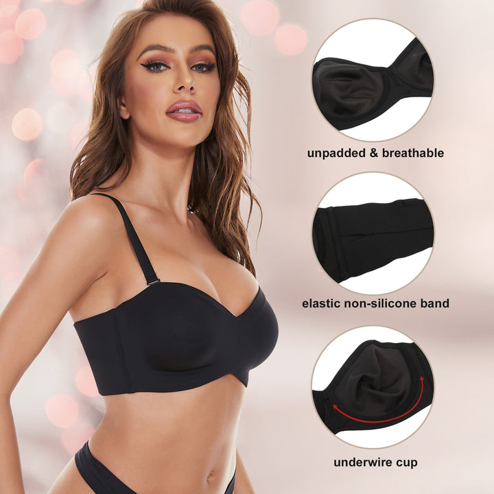 Seamless Invisible Push-Up Bra - Brauthentic