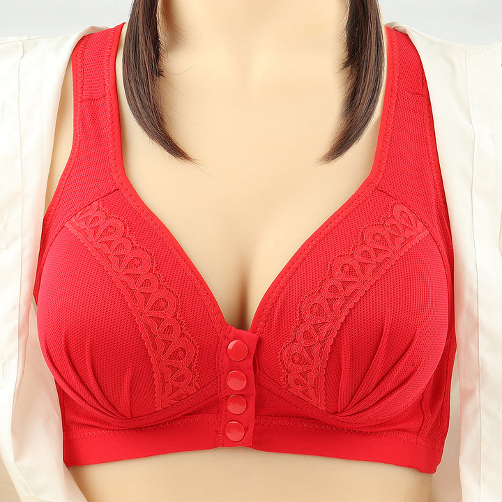 Front Closure Wireless Push-Up Bralette - Brauthentic