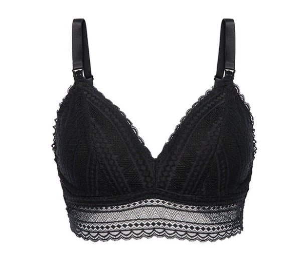 Maternity Cotton Lace Bra - Brauthentic