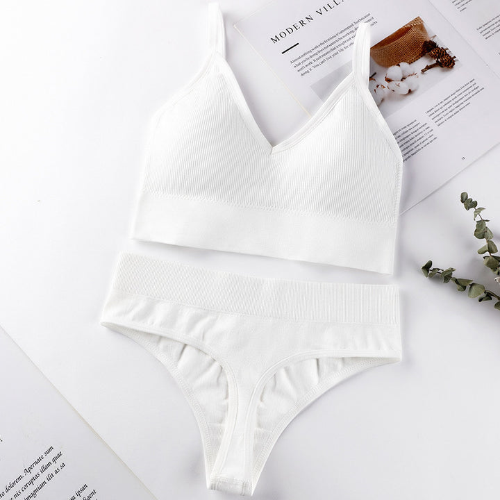 Push-Up Sports Bra & G-String Lingerie Set - Brauthentic