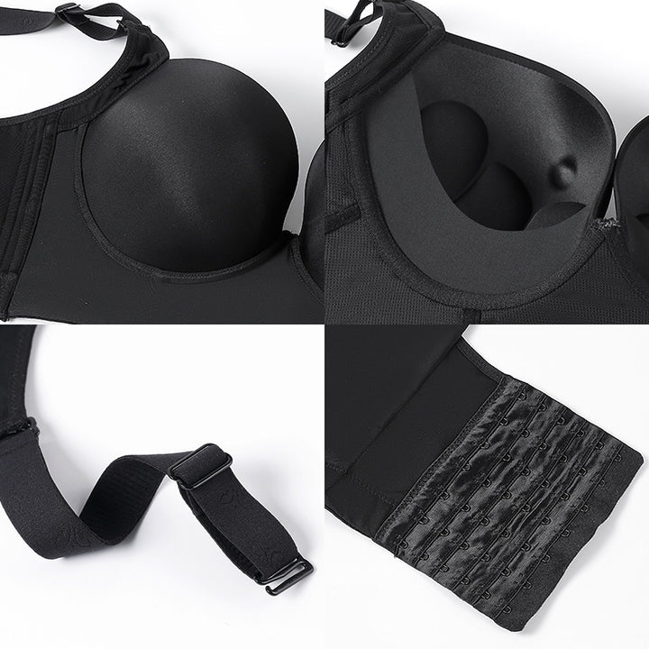 Thin Beautiful Back Plus Size Push Up Bra - Brauthentic
