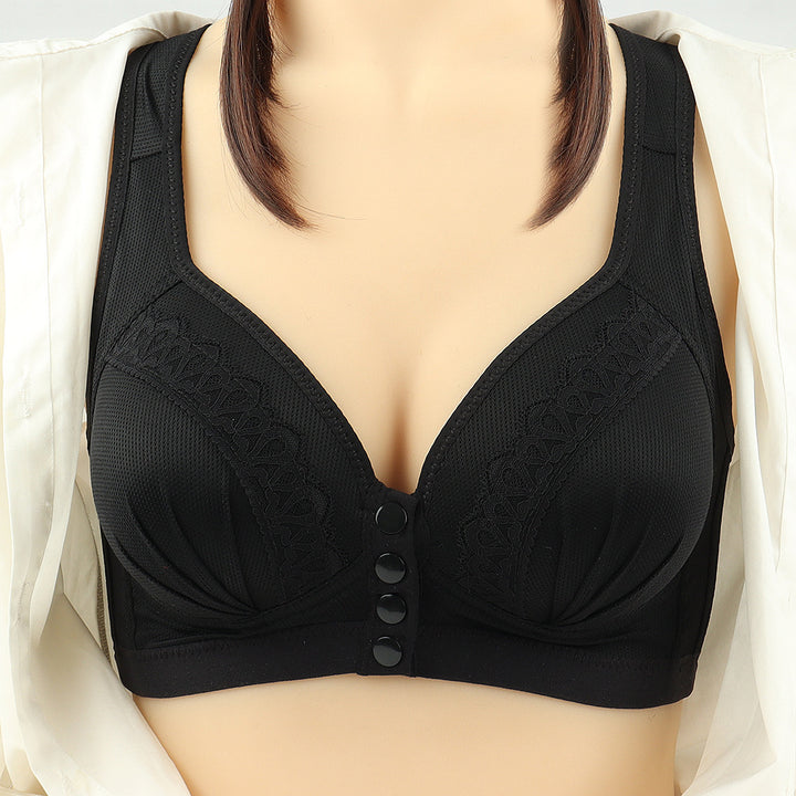 Front Closure Wireless Push-Up Bralette - Brauthentic